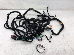 2018-2021 Lincoln Navigator Dashboard Instrument Panel Wiring Harness with Heated/Cooled Seats and Dual-Zone A/C (Used OEM)