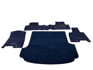 2021-2024 Genesis GV80 4-Piece Carpet Floor and Trunk Mat Set - Front (Used OEM)