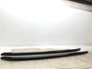 2015-2025 Porsche Macan Black Roof Rack Side Rails for Panoramic Sunroof (Used OEM)