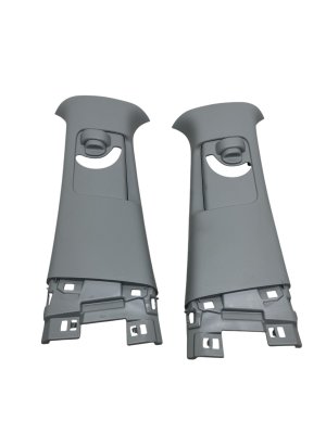 2023-2026 Honda HR-V Gray Upper B-Pillar Trim Panel Set (Used OEM)