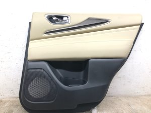 2016-2020 INFINITI QX60 Door Interior Trim Panel without Wood Trim - Rear, Right (Passenger) (Used OEM)