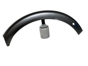 2023-2025 Genesis GV60 Quarter Wheel Arch Opening Molding Flare - Rear, Left (Driver) (Used OEM)