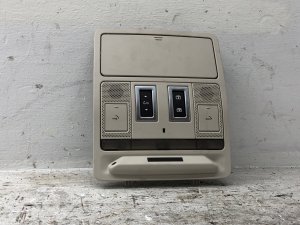 2017 Jaguar F-Pace Overhead Console with Panoramic Sunroof Switch and Dome Light (Used OEM)