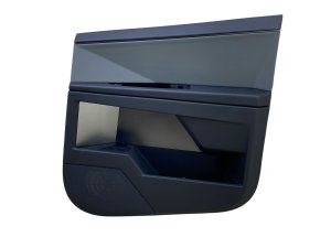 2024-2025 Tesla Cybertruck Black Door Interior Trim Panel - Rear, Right (Passenger) (Used OEM)