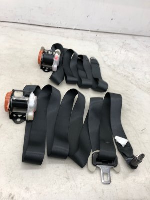2011-2013 INFINITI QX56 2nd Row Seat Belt Assembly Set - Rear, Left (Driver) (Used OEM)