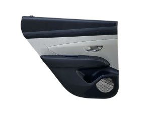2022-2025 Hyundai Tucson Gray Door Interior Trim Panel - Rear, Left (Driver) (Used OEM)