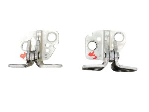 2022-2025 Jeep Wagoneer Silver Door Hinge Set - Rear, Left (Driver) (Used OEM)