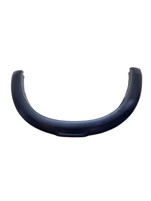 2019-2025 Ram 3500 Black Wheel Arch Fender Flare Molding - Rear, Left (Driver) (Used OEM)