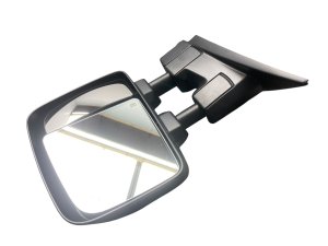 2017-2023 Nissan TITAN Black Manual Folding Door/Side View Mirror w/ Camera - Front, Right (Passenger) (Used OEM)