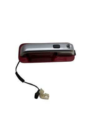 2015-2020 Ford F-150 Red Exterior Door Handle - Front, Left (Driver) (Used OEM)