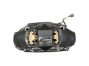 2019-2023 Porsche Cayenne Black Akebono 10-Piston Disc Brake Caliper - Front, Right (Passenger) (Used OEM)