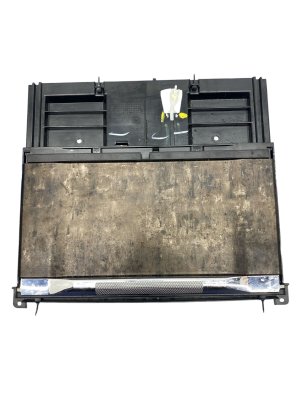 2021-2025 Ford F-150 Brown Center Console Storage Tray Sliding Lid - Front (Used OEM)