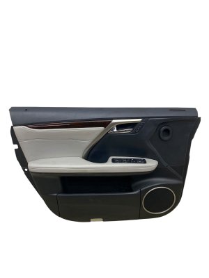 2016-2019 Lexus RX450h Black Door Interior Trim Panel - Front, Left (Driver) (Used OEM)