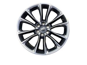 2022-2025 Jeep Wagoneer Silver 22x9 12-Spoke Polished Charcoal Alloy Wheel (Used OEM)