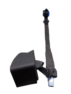 2018-2020 Ford F-150 Brown Seat Belt Assembly with Airbag - Rear (Used OEM)