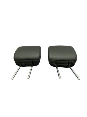 2019-2021 Ram 3500 Black Seat Leather Headrest - Front, Right (Passenger) (Used OEM)