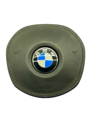 2020-2025 BMW X6 Black M Sport Round Steering Wheel Air Bag (Used OEM)