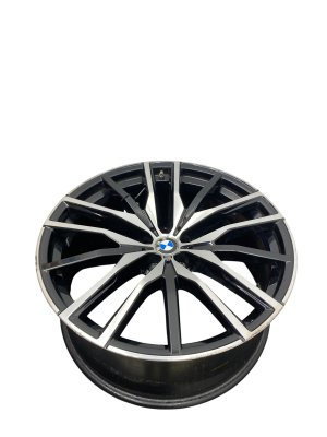 2020-2025 BMW X6 Black 22x9.5 15-Spoke Alloy Wheel - Front (Used OEM)