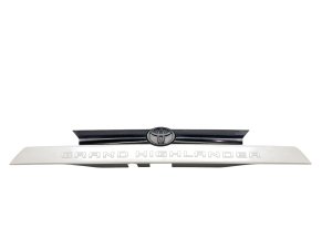 2024-2025 Toyota Grand Highlander White Liftgate Tailgate Molding Trim with Emblem - Rear (Used OEM)