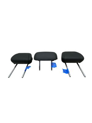 2020-2024 BMW X6 Black Leather Headrest Set - Rear, Right (Passenger) (Used OEM)