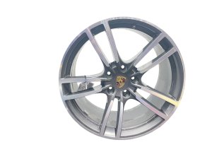 2019-2023 Porsche Cayenne 21x11 5 Double Spoke Titanium Alloy Wheel - Rear (Used OEM)