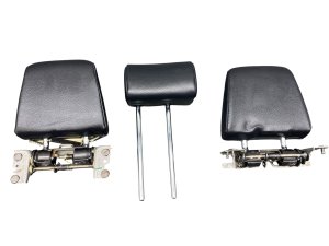 2024-2025 Toyota Grand Highlander Black 3rd Row Seat Headrest Set (3) - Rear, Right (Passenger) (Used OEM)