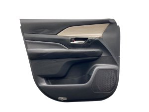 2024-2026 Toyota Grand Highlander Black Door Interior Trim Panel - Front, Left (Driver) (Used OEM)