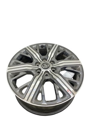 2023-2026 Toyota Sequoia Chrome 22x8 6-Spoke Dark Chrome Alloy Wheel (Used OEM)