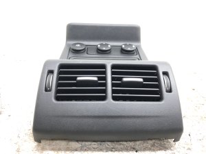 2017-2020 Jaguar F-Pace Center Console Air Vent Trim Panel with USB and 12V Outlet - Rear (Used OEM)