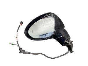 2019-2024 Porsche Cayenne Black Power Folding Door/Side View Mirror with Camera - Front, Left (Driver) (Used OEM)