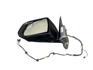 2022-2025 Jeep Wagoneer Black Power Folding Door/Side View Mirror with Camera - Front, Left (Driver) (Used OEM)