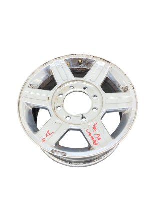 2020-2023 Ram 2500 Black 17x8 6-Spoke Matte Diamond Cut Alloy Wheel (Used OEM)