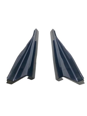 2022-2025 Jeep Wagoneer Black Roof Molding Liftgate Hinge Cover Set - Rear (Used OEM)