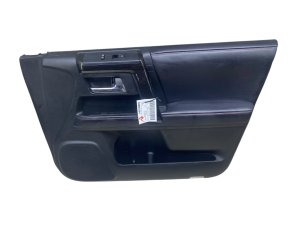 2014-2020 Toyota 4Runner Black Door Interior Trim Panel SofTex - Front, Right (Passenger) (Used OEM)