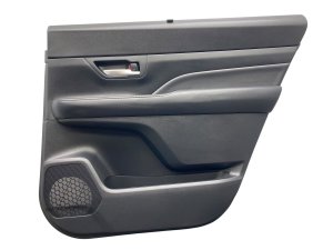2024-2025 Toyota Grand Highlander Black Door Interior Trim Panel - Rear, Right (Passenger) (Used OEM)