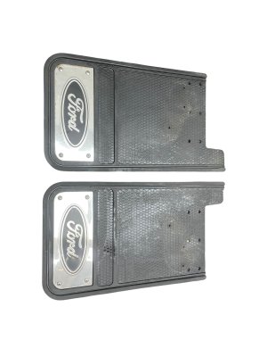 2021-2026 Ford F-150 Rubber Mud Flap Set - Front, Left (Driver) (Used OEM)