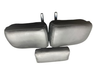 2020-2025 Kia Telluride Black 3rd Row Seat Headrest Set - Rear, Right (Passenger) (Used OEM)