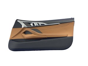 2020-2025 BMW M8 Black Door Interior Trim Panel - Front, Right (Passenger) (Used OEM)