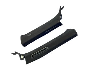 2020-2025 BMW M8 Black Interior A-Pillar Trim Cover Panels with Vents - Front (Used OEM)