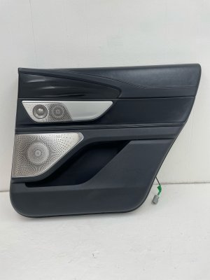 2024-2025 Lincoln Nautilus Black Door Interior Trim Panel - Rear, Right (Passenger) (Used OEM)