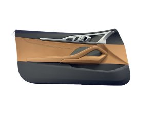 2020-2026 BMW M8 Tan Door Interior Trim Panel - Front, Left (Driver) (Used OEM)