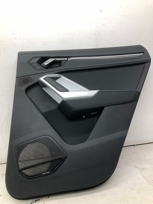 2019-2025 Audi Q3 Door Interior Trim Panel with Sonos Audio and Ambient Lighting - Rear, Right (Passenger) (Used OEM)