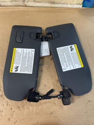 2021-2025 Ford Mustang Mach-E Sun Visor Shade Set - Front, Right (Passenger) (Used OEM)