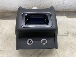 2017-2020 Bentley Bentayga Center Console Temperature Control - Rear (Used OEM)