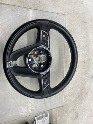 2017-2020 Bentley Bentayga Dual Tone Leather Heated Steering Wheel (Used OEM)