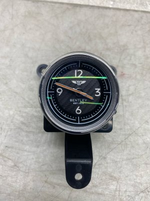 2016-2020 Bentley Bentayga Center Dash Analog Clock (Used OEM)