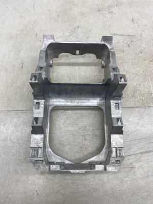 2016-2020 Bentley Bentayga Center Console Endcap Carrier Bracket - Rear (Used OEM)