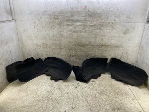 2016-2020 Bentley Bentayga Forward and Rearward Inner Fender Liner Splash Shield Set - Rear, Left (Driver) (Used OEM)