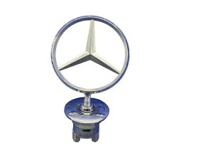 2013-2020 Mercedes-Benz C280 Chrome Chrome Hood Bonnet Emblem Ornament - Front (Used OEM)