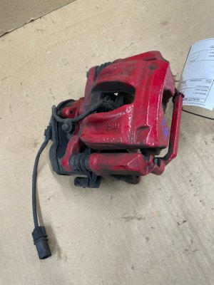 2018-2024 Audi S5 Red Disc Brake Caliper - Rear, Right (Passenger) (Used OEM)